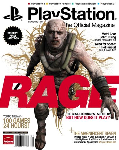 Rage (2011) - PlayStation: The Official Magazine: Мульти-обложка Rage